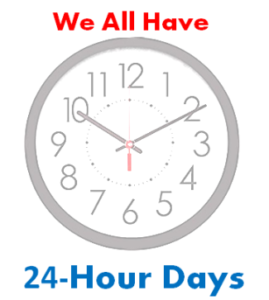 We all have 24-hour days
